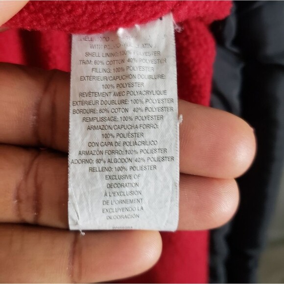 FLC 1989 Place Black Puffer Jacket, 6-9 months - Picture 9 of 9